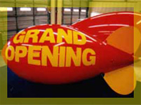 11ft custom advertising blimp $725